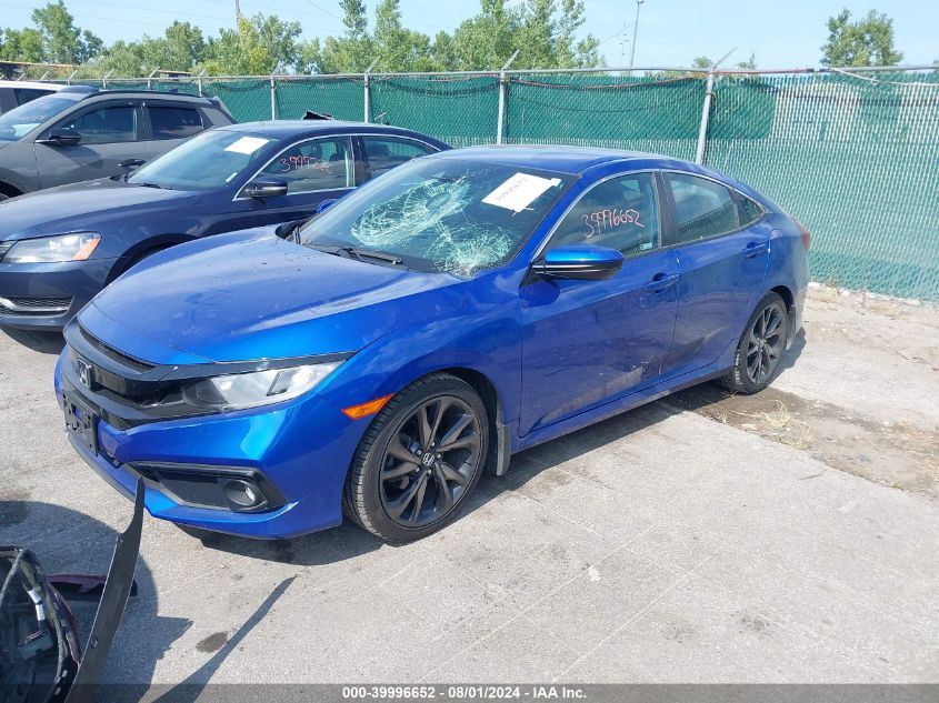 2HGFC2F8XKH511709 2019 HONDA CIVIC - Image 2