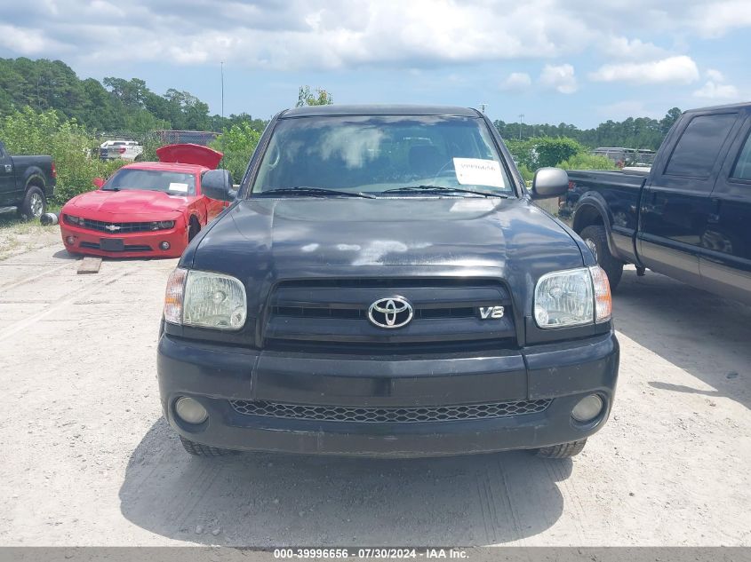 2005 Toyota Tundra Limited V8 VIN: 5TBET38195S468821 Lot: 39996656