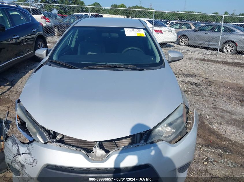 2015 Toyota Corolla L/Le/Le Pls/Prm/S/S Pls VIN: 2T1BURHE9FC323401 Lot: 39996657