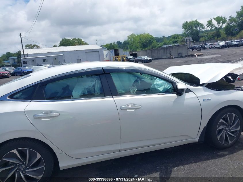 2019 Honda Insight Touring VIN: 19XZE4F9XKE001317 Lot: 39996696