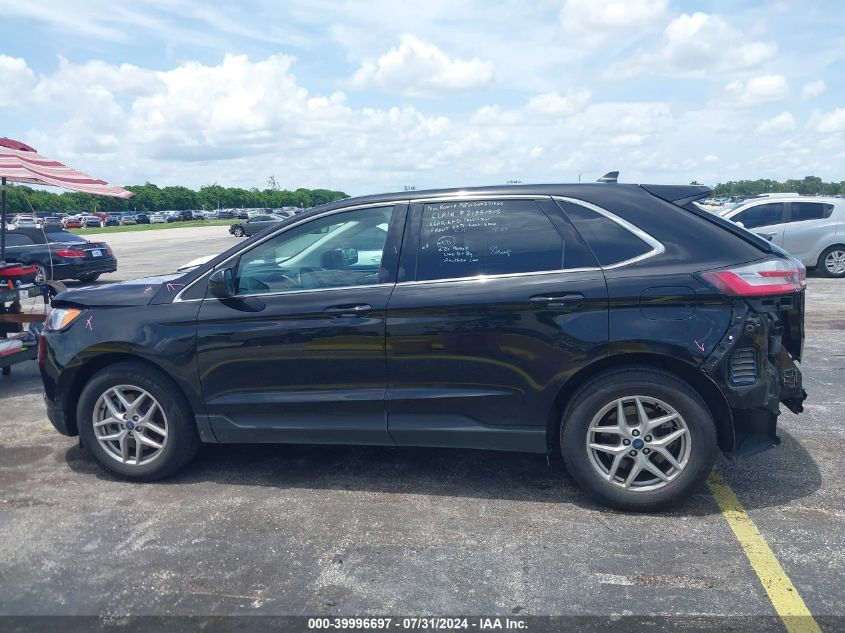 2022 Ford Edge Sel VIN: 2FMPK4J92NBB05640 Lot: 39996697