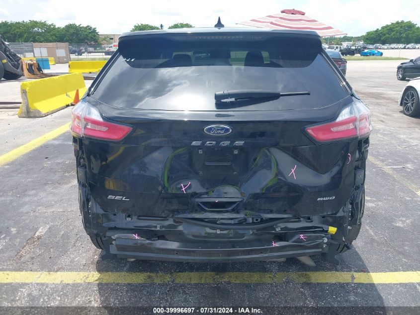 2022 Ford Edge Sel VIN: 2FMPK4J92NBB05640 Lot: 39996697