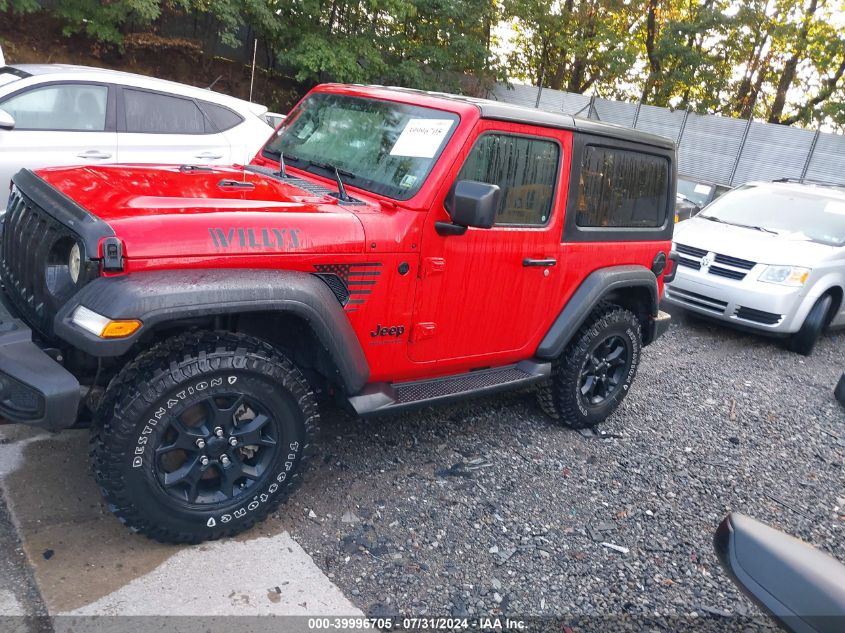 2021 Jeep Wrangler Sport VIN: 1C4GJXAN8MW662359 Lot: 39996705