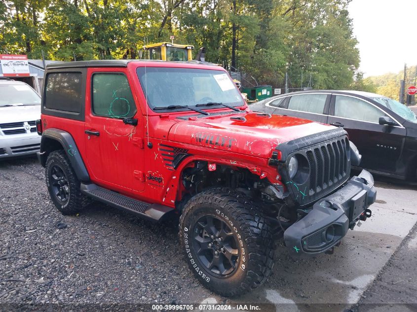 1C4GJXAN8MW662359 2021 JEEP WRANGLER - Image 1