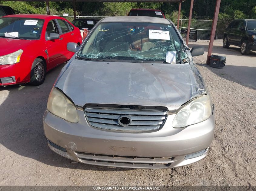 2003 Toyota Corolla Le VIN: 1NXBR32E23Z043532 Lot: 39996718