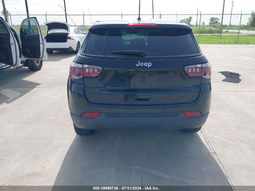 2018 Jeep Compass Sport VIN: 3C4NJCAB0JT339480 Lot: 39996726