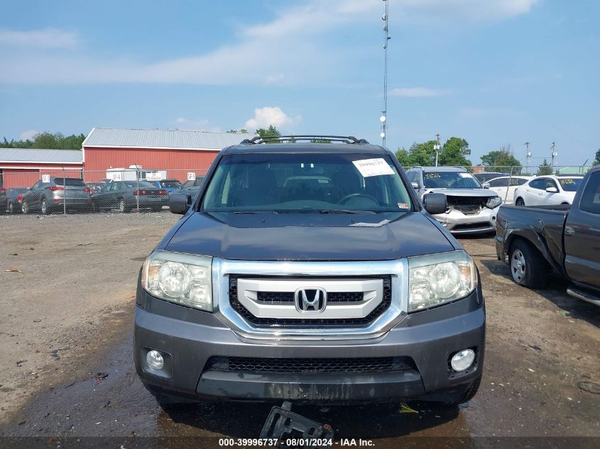 2011 Honda Pilot Ex-L VIN: 5FNYF4H68BB056869 Lot: 39996737