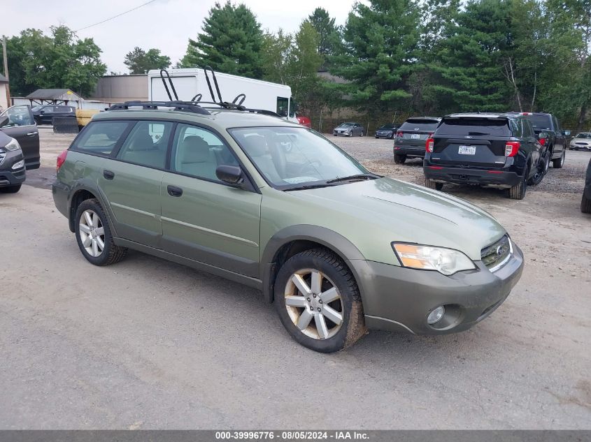 2006 Subaru Outback 2.5I VIN: 4S4BP61C467330591 Lot: 39996776