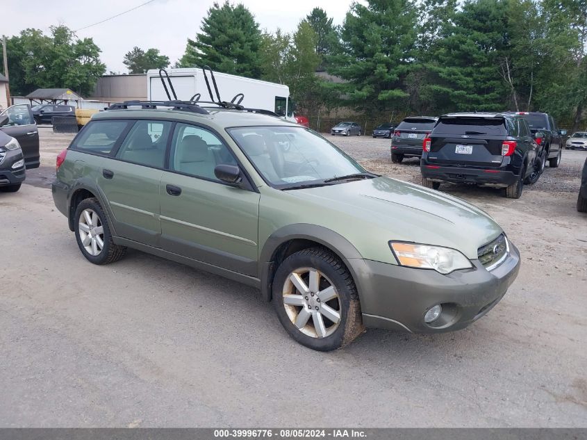 4S4BP61C467330591 | 2006 SUBARU OUTBACK