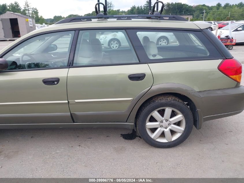 2006 Subaru Outback 2.5I VIN: 4S4BP61C467330591 Lot: 39996776