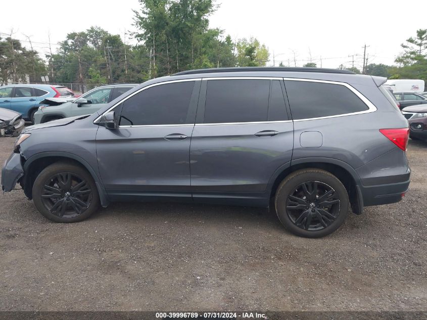 2022 Honda Pilot Awd Special Edition VIN: 5FNYF6H21NB063434 Lot: 39996789