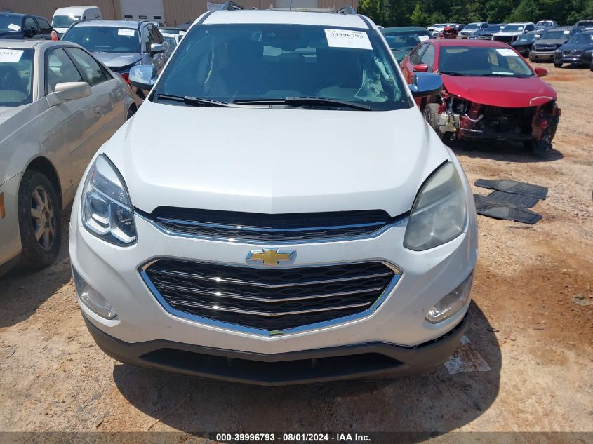 2016 Chevrolet Equinox Ltz VIN: 2GNALDEK3G1153331 Lot: 39996793