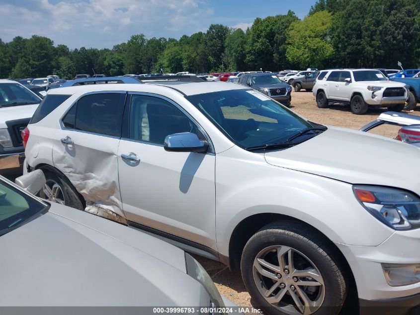 2016 Chevrolet Equinox Ltz VIN: 2GNALDEK3G1153331 Lot: 39996793