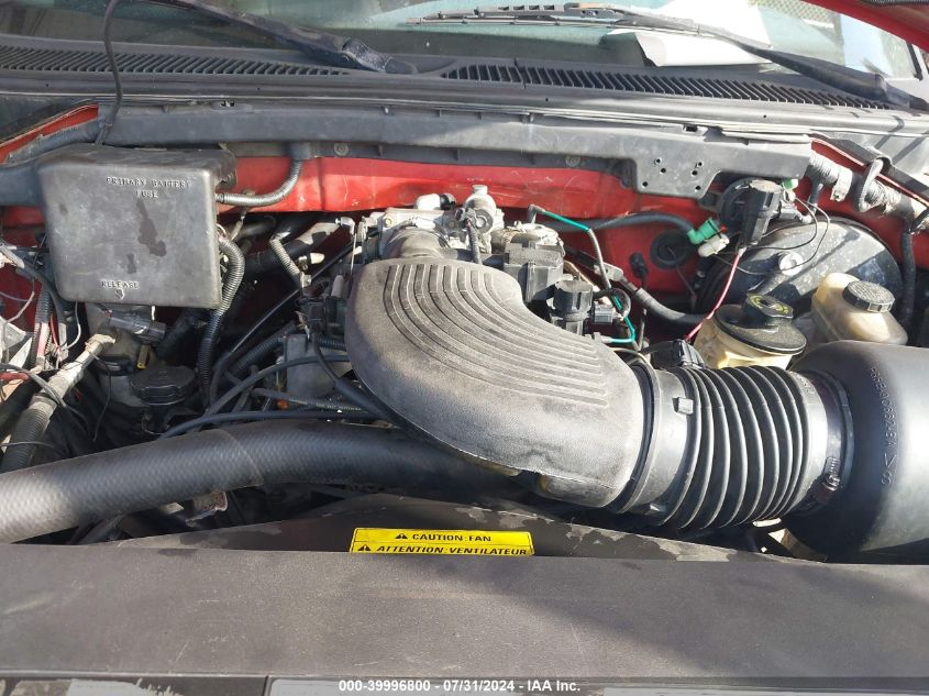 1997 Ford F-150 Lariat/Standard/Xl/Xlt VIN: 1FTDX1765VKA96975 Lot: 39996800