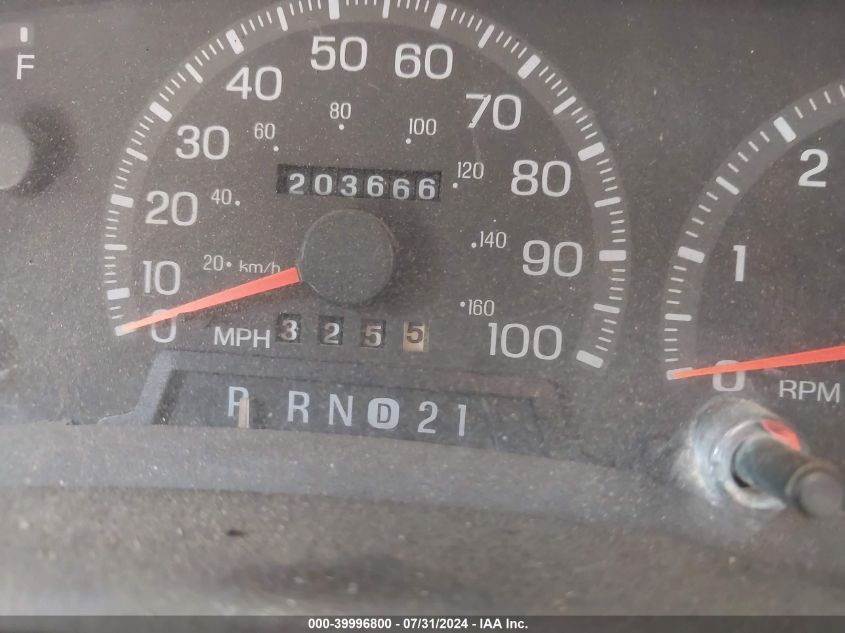 1997 Ford F-150 Lariat/Standard/Xl/Xlt VIN: 1FTDX1765VKA96975 Lot: 39996800