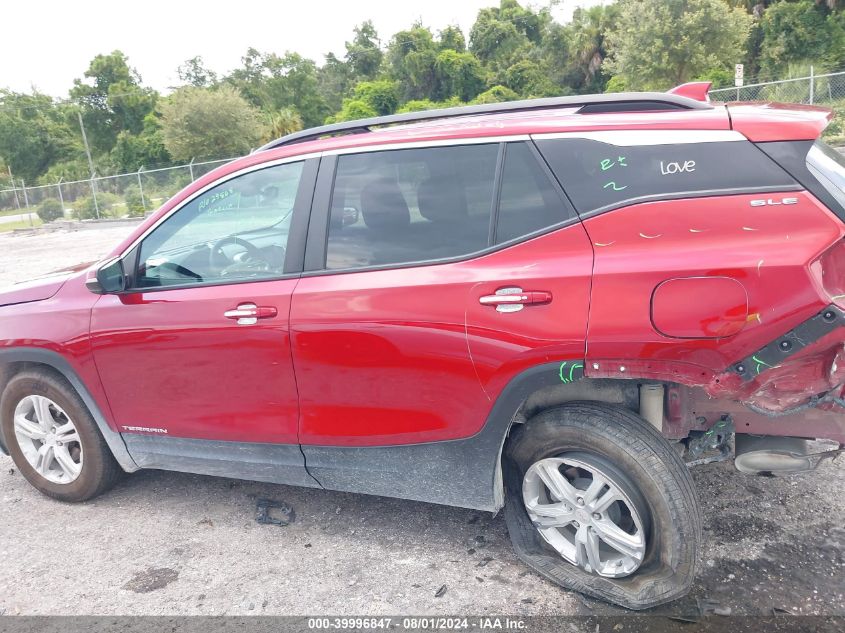 2022 GMC Terrain Fwd Sle VIN: 3GKALMEV0NL171448 Lot: 39996847