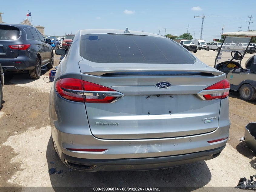 2020 Ford Fusion Titanium VIN: 3FA6P0D97LR205114 Lot: 39996874