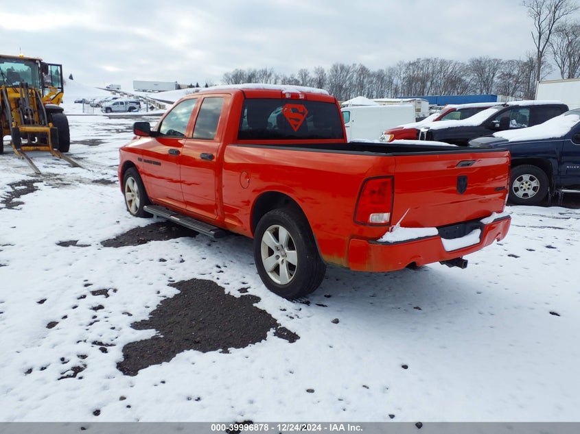 Vin: 1c6rd7ft5cs264689, lot: 40484030, ram 1500 st 20123
