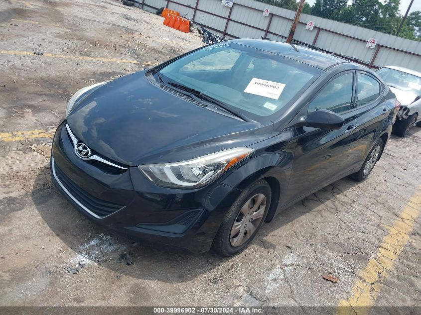 5NPDH4AE3GH793626 2016 HYUNDAI ELANTRA - Image 2