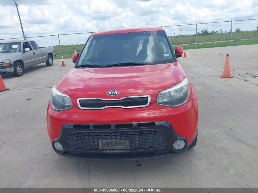 2016 Kia Soul + VIN: KNDJP3A50G7867735 Lot: 39996980