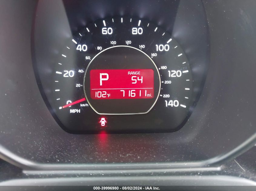 2016 Kia Soul + VIN: KNDJP3A50G7867735 Lot: 39996980