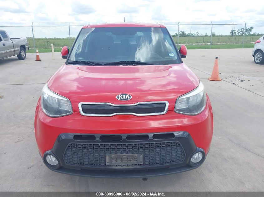 2016 Kia Soul + VIN: KNDJP3A50G7867735 Lot: 39996980