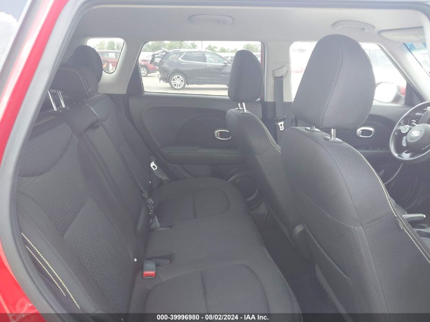 2016 Kia Soul + VIN: KNDJP3A50G7867735 Lot: 39996980