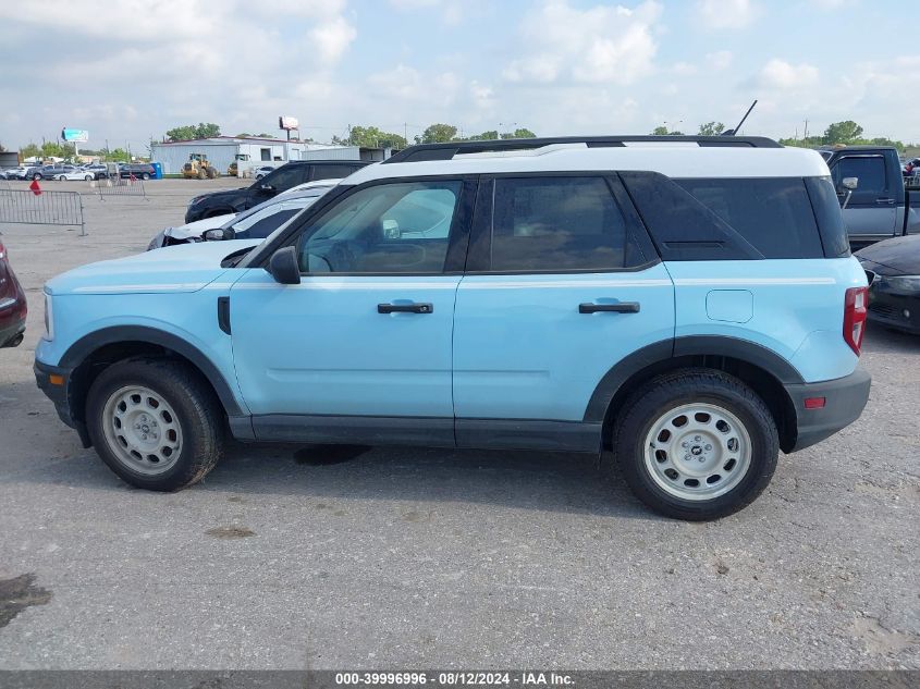 2023 Ford Bronco Sport Heritage VIN: 3FMCR9G65PRE24846 Lot: 39996996