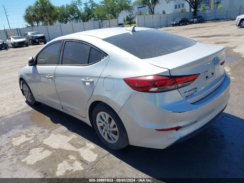 KMHD74LF2HU109449 | 2017 HYUNDAI ELANTRA