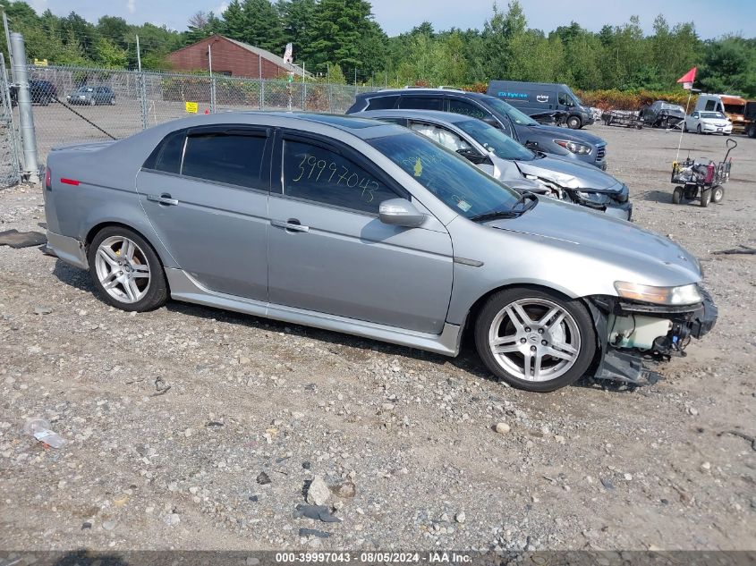 2007 Acura Tl Type S VIN: 19UUA76557A012595 Lot: 39997043