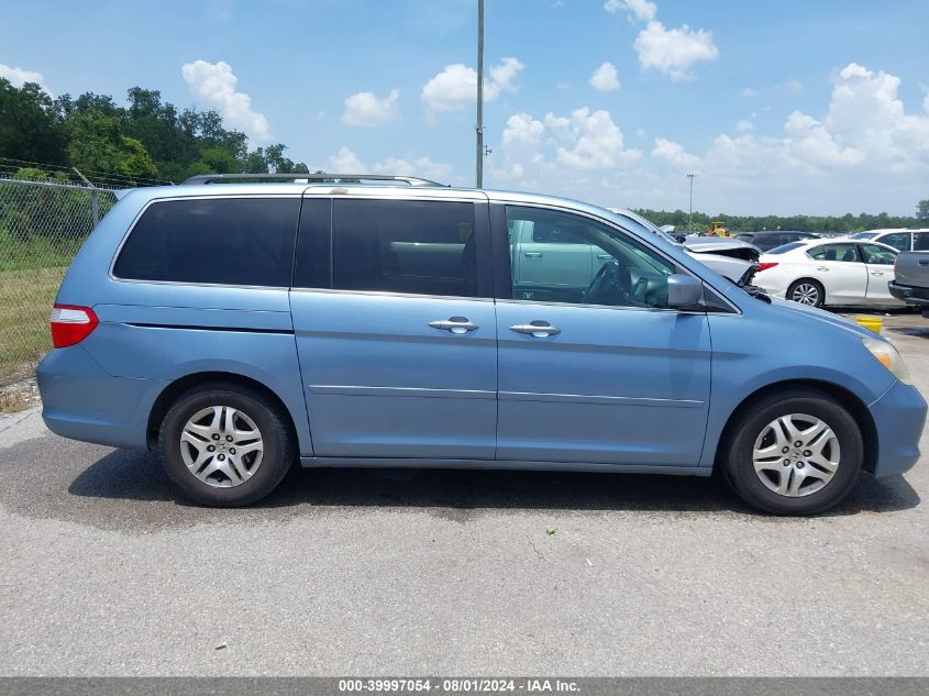 2007 Honda Odyssey Ex-L VIN: 5FNRL38777B071466 Lot: 39997054