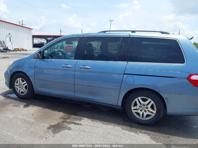 2007 Honda Odyssey Ex-L VIN: 5FNRL38777B071466 Lot: 39997054