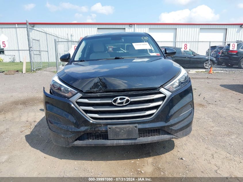 2018 Hyundai Tucson Se VIN: KM8J2CA45JU832604 Lot: 39997080