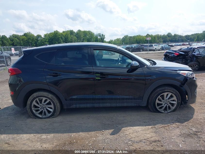 2018 Hyundai Tucson Se VIN: KM8J2CA45JU832604 Lot: 39997080