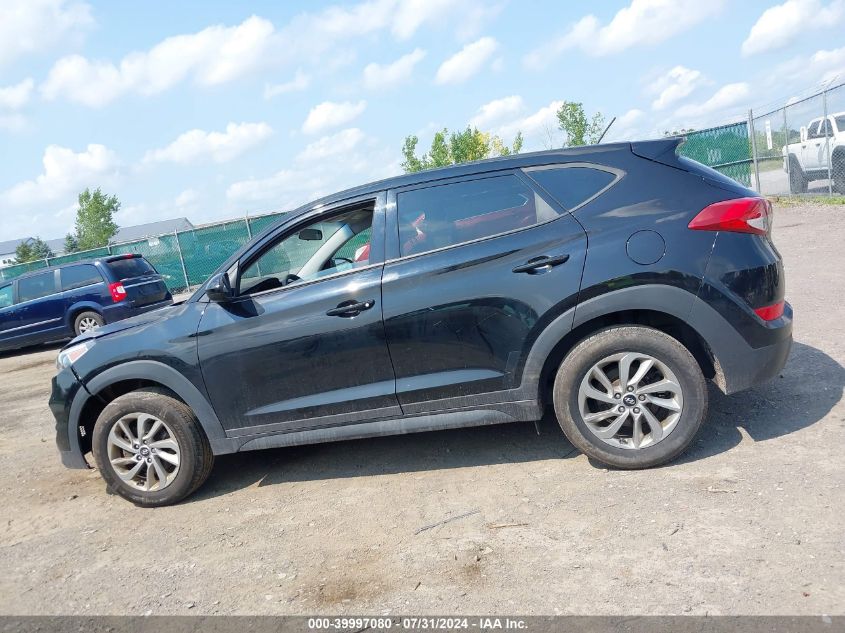 2018 Hyundai Tucson Se VIN: KM8J2CA45JU832604 Lot: 39997080