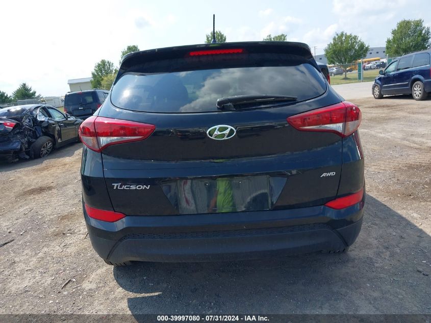 2018 Hyundai Tucson Se VIN: KM8J2CA45JU832604 Lot: 39997080