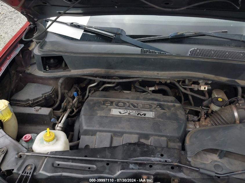 2010 Honda Pilot Touring VIN: 5FNYF4H92AB040739 Lot: 39997110