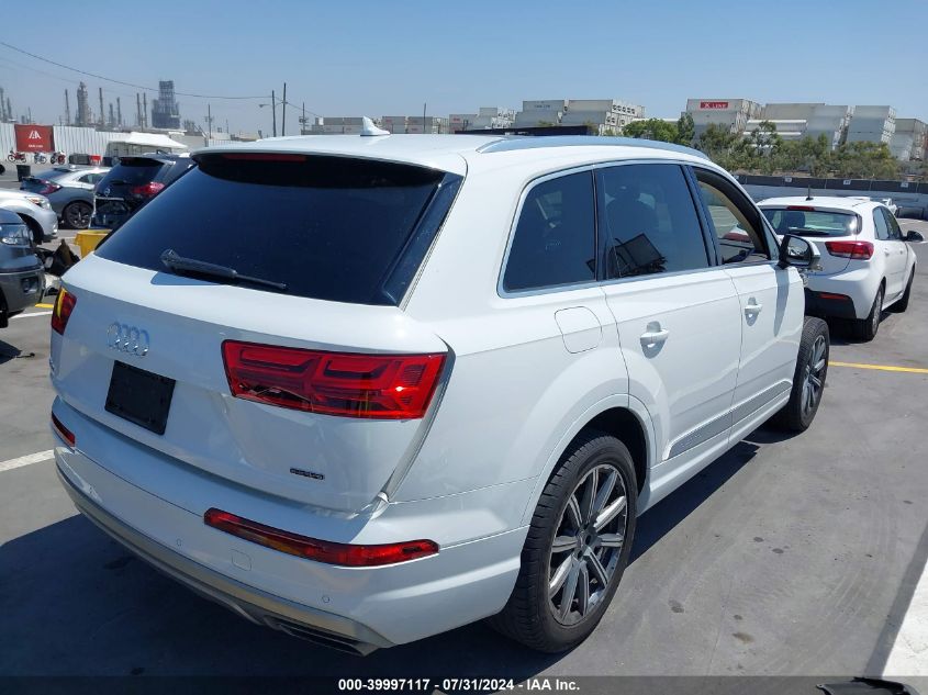 2018 Audi Q7 2.0T Premium VIN: WA1LHAF74JD044104 Lot: 39997117