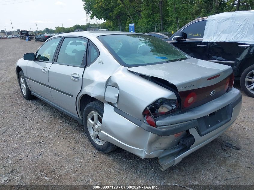 2003 Chevrolet Impala VIN: 2G1WF52E439188233 Lot: 39997129