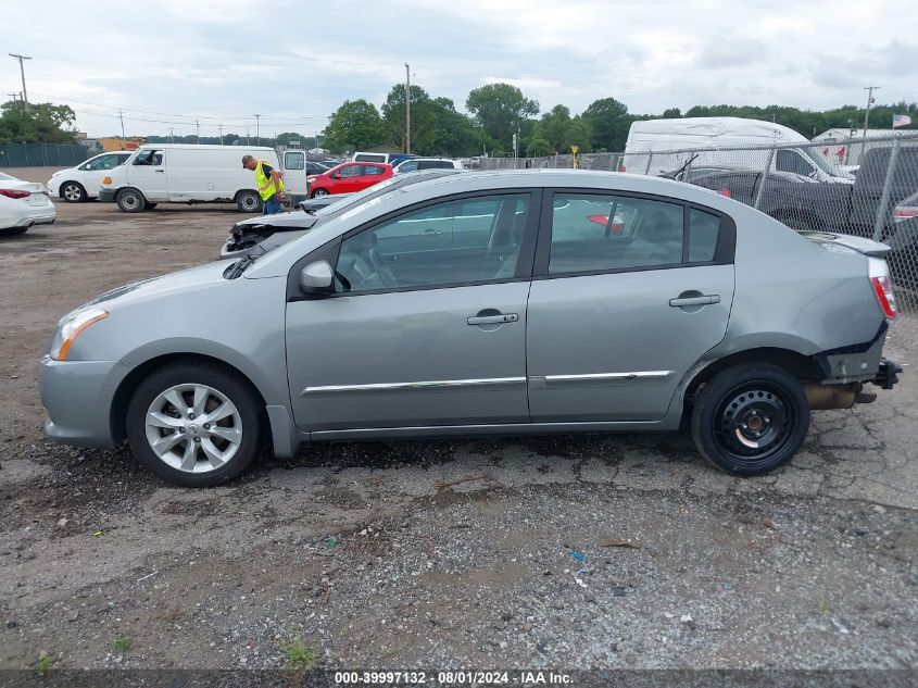 2011 Nissan Sentra 2.0Sl VIN: 3N1AB6AP8BL650815 Lot: 39997132