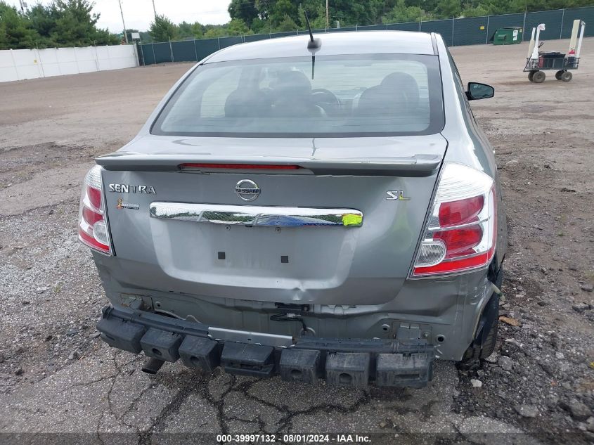 2011 Nissan Sentra 2.0Sl VIN: 3N1AB6AP8BL650815 Lot: 39997132