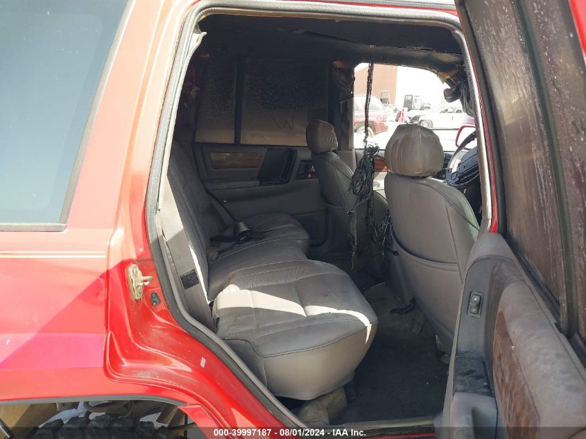 1993 Jeep Grand Cherokee Limited VIN: 1J4GZ78Y3PC523636 Lot: 39997187