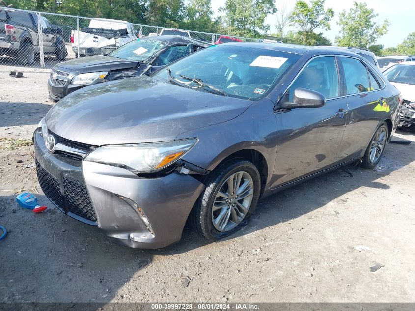 2016 Toyota Camry Le/Xle/Se/Xse VIN: 4T1BF1FK8GU254186 Lot: 39997228