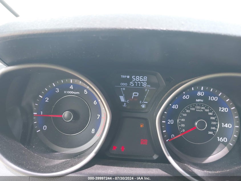 2013 Hyundai Elantra Gls VIN: KMHDH4AE4DU932076 Lot: 39997244