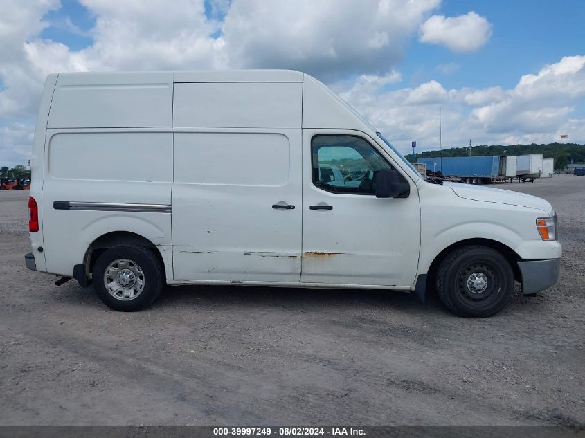 2013 Nissan Nv Cargo Nv2500 Hd Sv V6 VIN: 1N6BF0LY8DN111782 Lot: 39997249