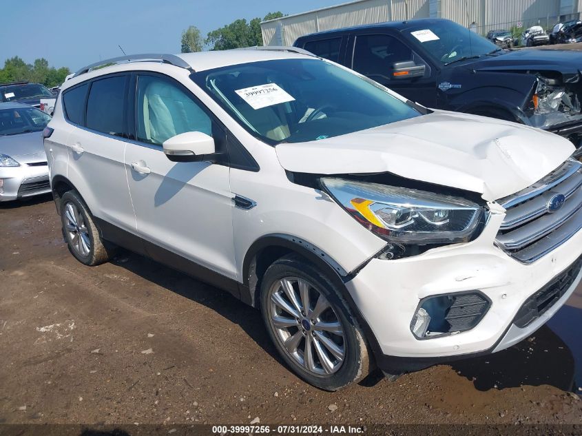 2017 FORD ESCAPE TITANIUM - 1FMCU9J94HUE34358