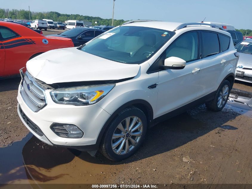 2017 FORD ESCAPE TITANIUM - 1FMCU9J94HUE34358