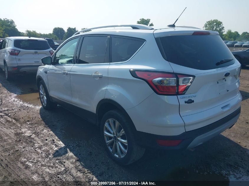 2017 FORD ESCAPE TITANIUM - 1FMCU9J94HUE34358