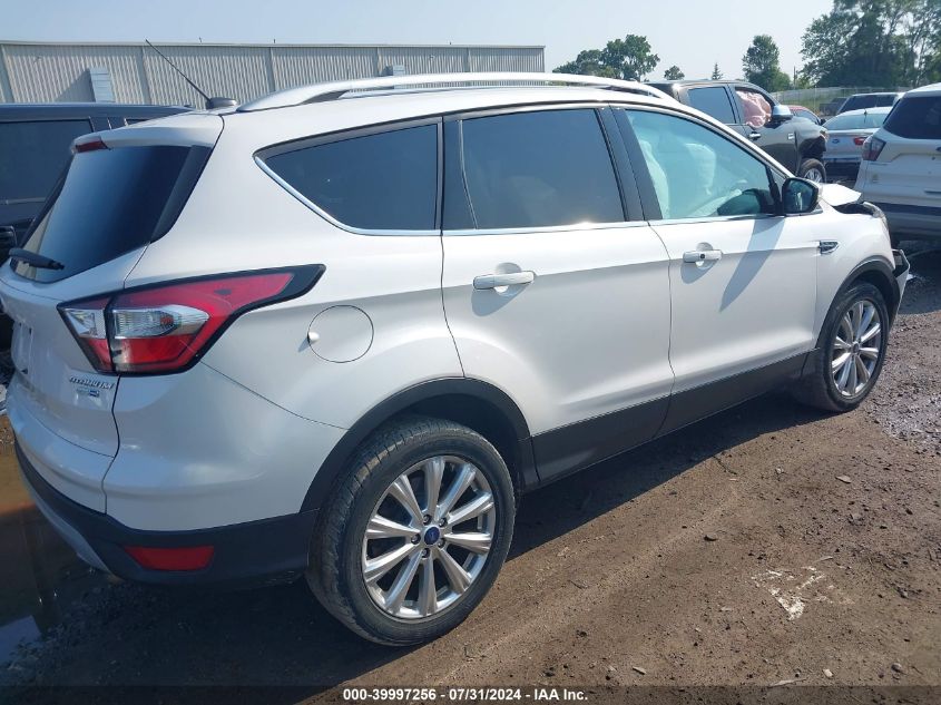 2017 FORD ESCAPE TITANIUM - 1FMCU9J94HUE34358