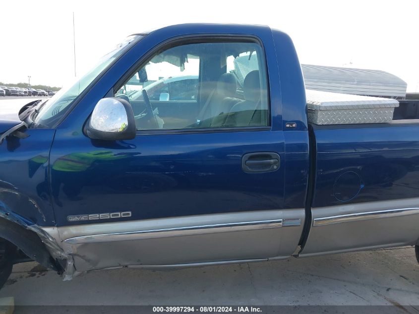 2000 GMC Sierra 2500 Sle VIN: 1GTGK24U2YE332943 Lot: 39997294